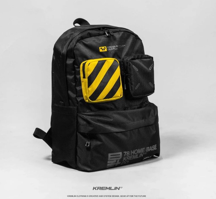 Kremlin Harbor Backpack Techwear - Black