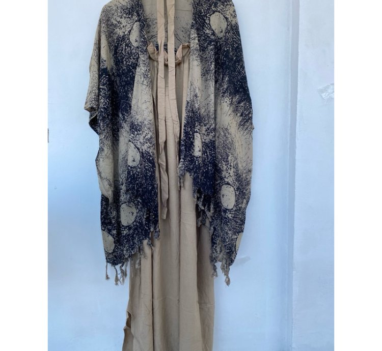 Casual Boho Kimono Outfit