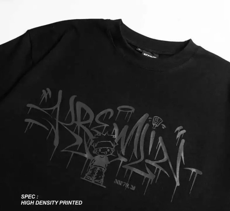 Kremlin Oversized Hd T-shirt Black - Meltdown