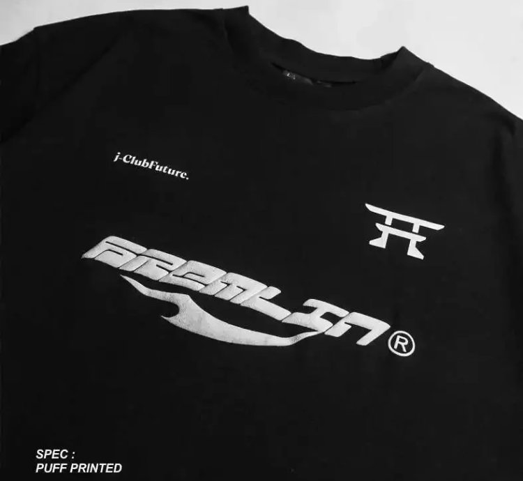 Kremlin Oversized Puff T-shirt Black - Toshi
