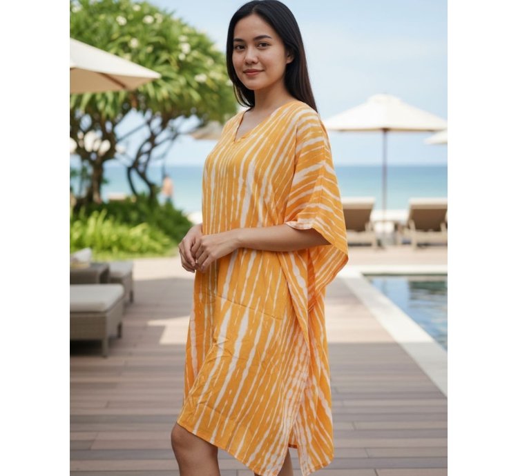 Relaxed Fit Bohemian Kaftan