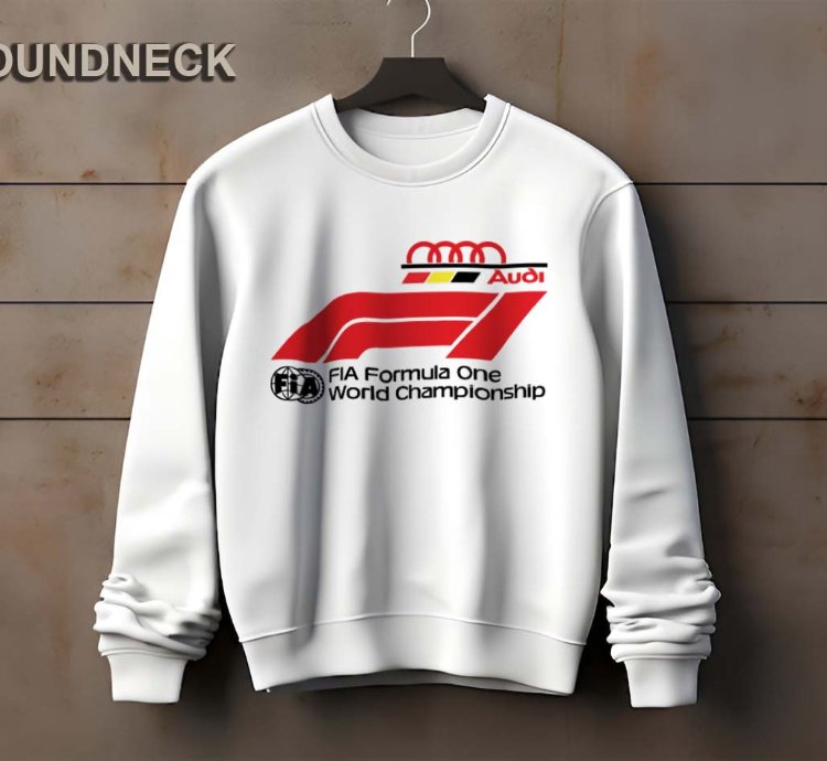 Audi F1 Logo Sweatshirt Elegant Design Us Size