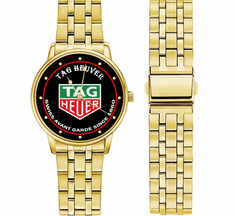 Tag Heuer Logo Swiss Avant Garde Since 1860 Sport Watch