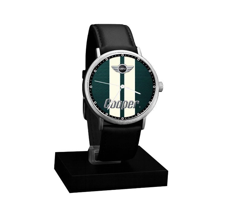 Mini Cooper Green Watch Stainless Steel