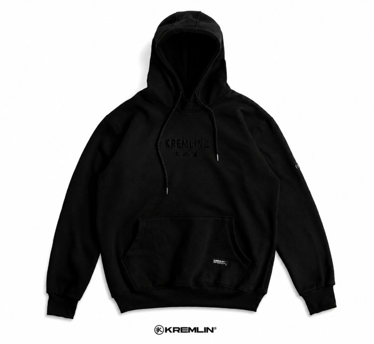 Kremlin Midnight - Pullover Hoodie Typo Graphic Hd