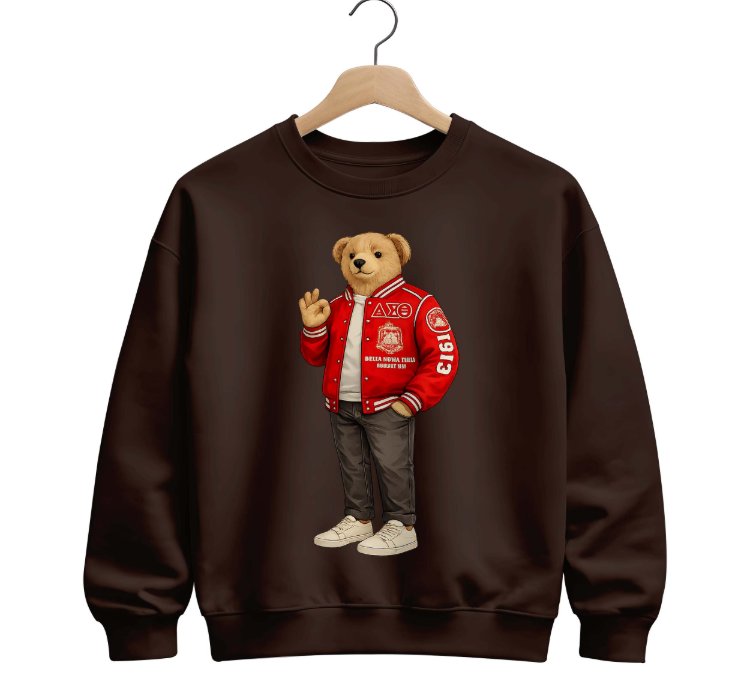 Polo Ralph Lauren Icon Bear Usa Flag Sweatshirt Forest Green