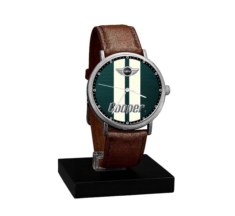 Mini Cooper Green Watch Stainless Steel