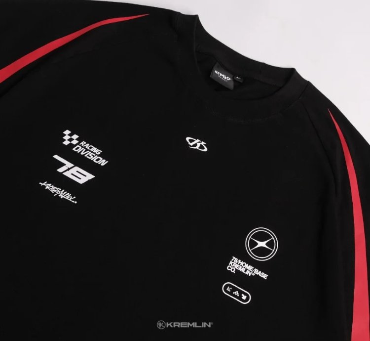 Kremlin Oversized Raglan T-shirt - Apex