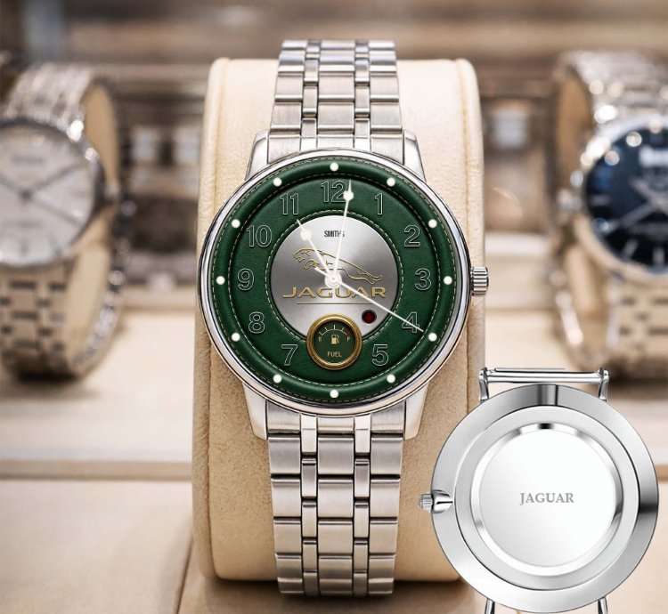 Jaguar Watch Luxury Leather Strap Watch