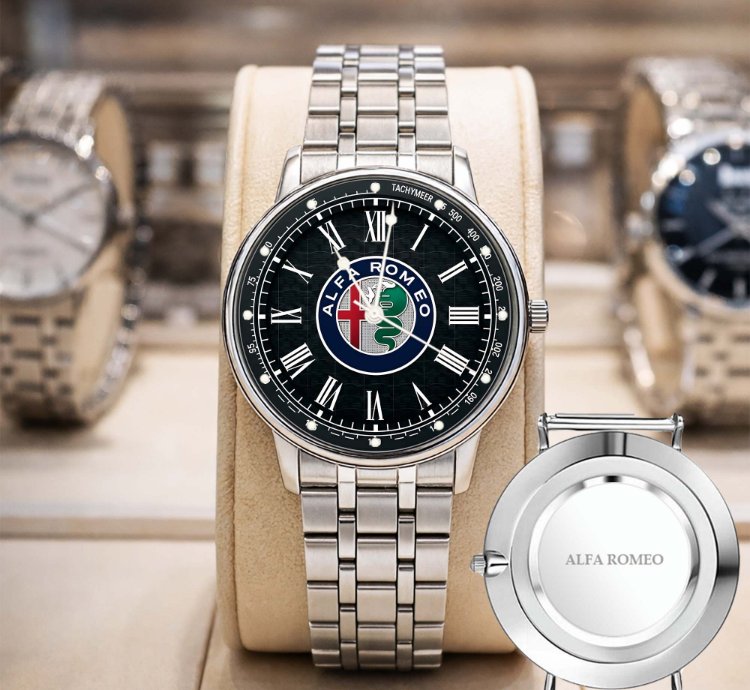 Alfa Romeo Black Design Sport Watch