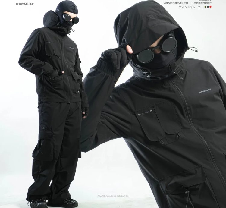 Kremlin Trooper - Jacket Windbreaker Gorpcore Outerwear 3 Colors