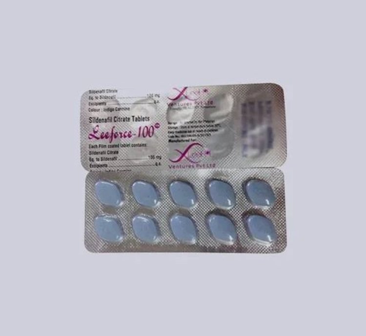 Blue Leeforce 100 Mg Sildenafil Citrate 50 Pills