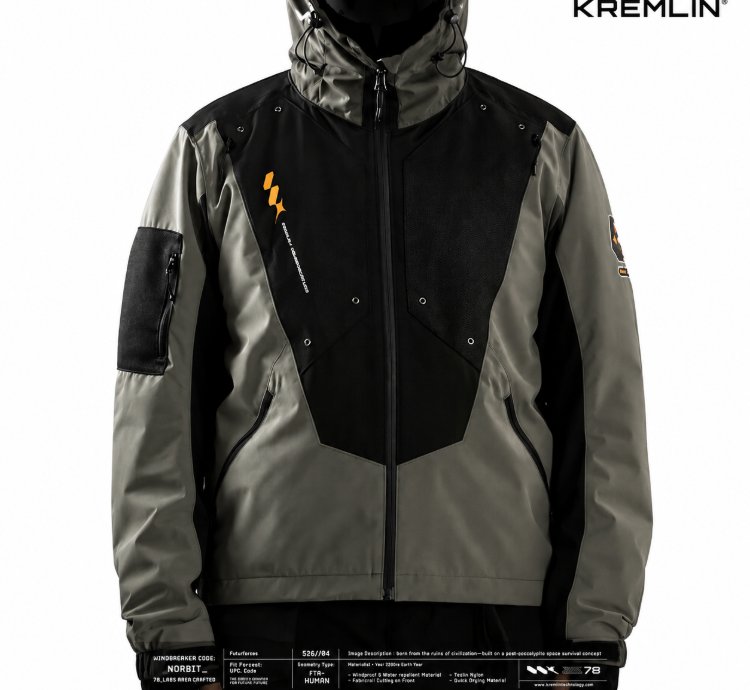 Kremlin Norbit - Jacket Modular Windbreaker Biker Rider