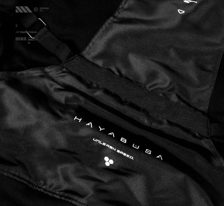 Kremlin Hayabusa - Cyber techwear Pullover Hoodie