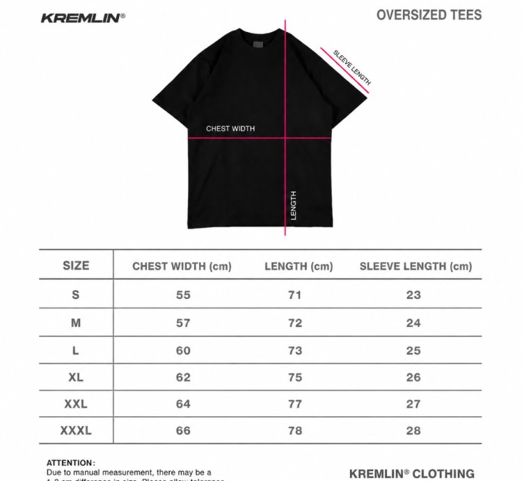 Kremlin Oversized Anime T-shirt - Slayer
