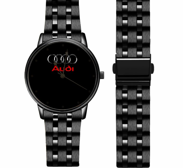 Audi Logo Otomotive Super Car Sport Watch