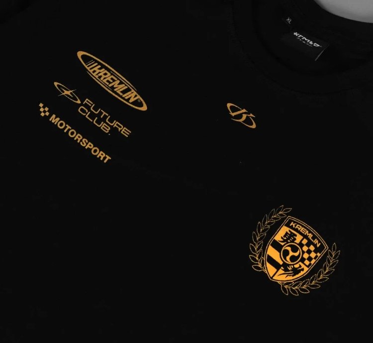 Kremlin Rushgold - T-shirt Regular Graphic Racing Gold