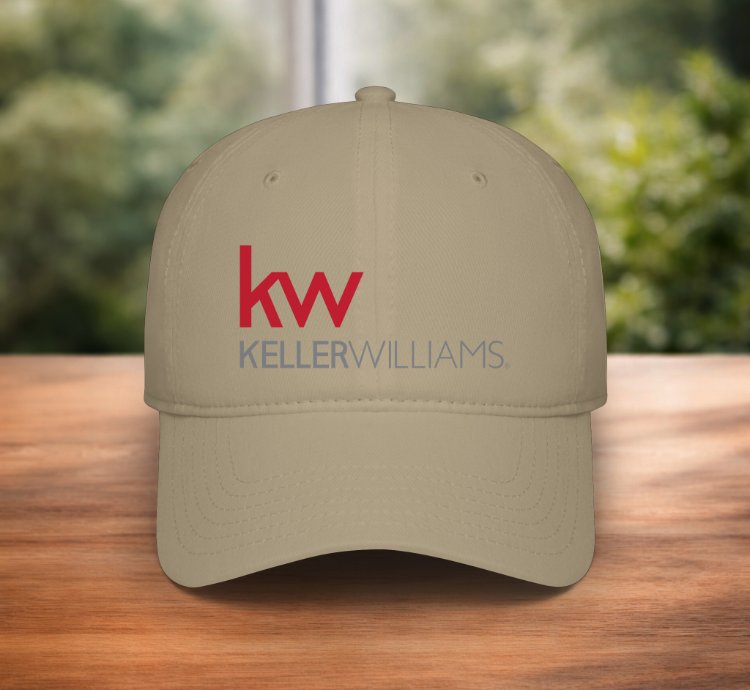 Kw Keller Williams Logo Cap Classic Red Adjustable Real Estate Baseball Hat
