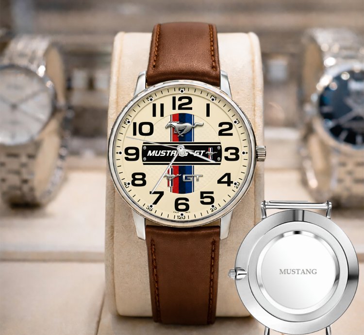 Ford Mustang Clasik Sport Metal Watch