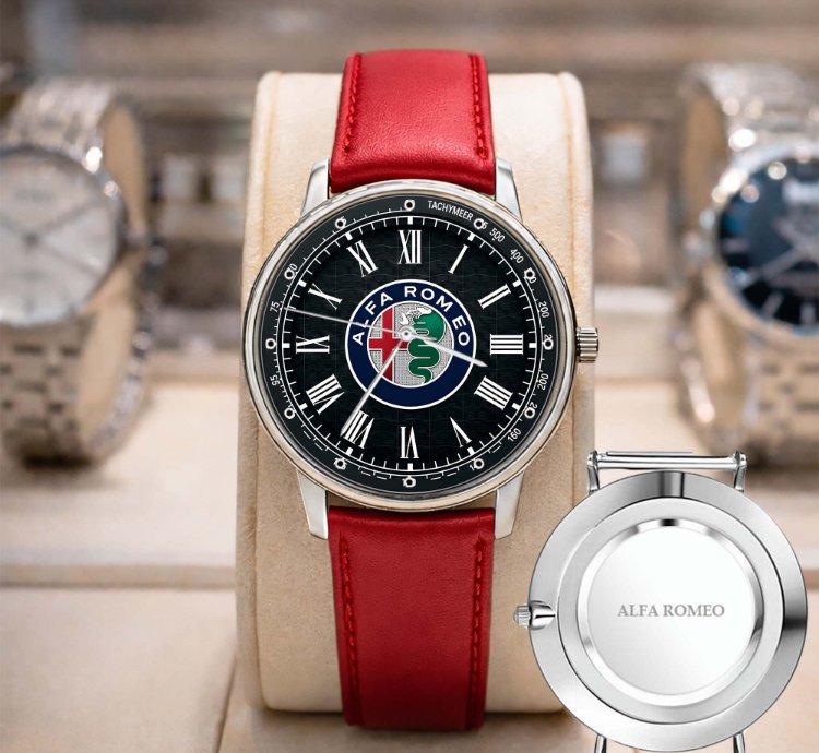 Alfa Romeo Black Design Sport Watch