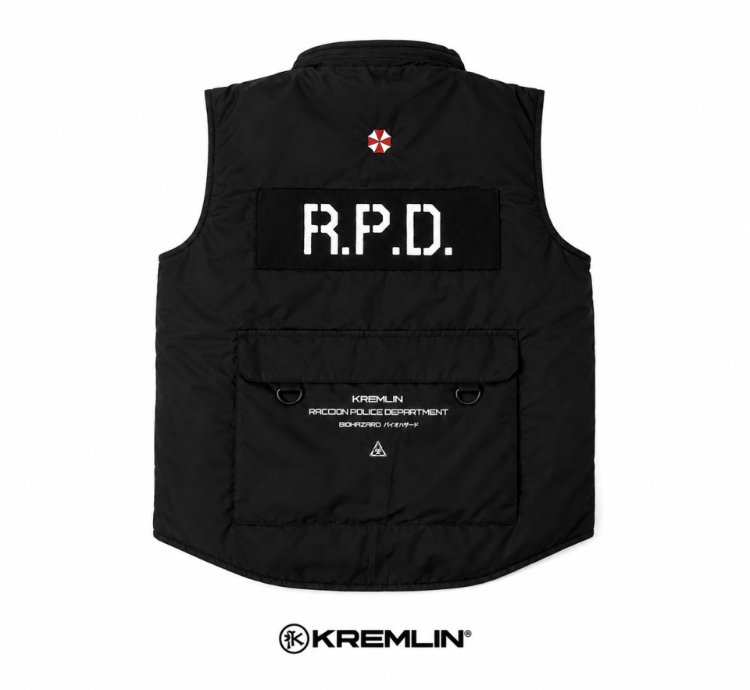 Kremlin Black Utility Vest Nemesis