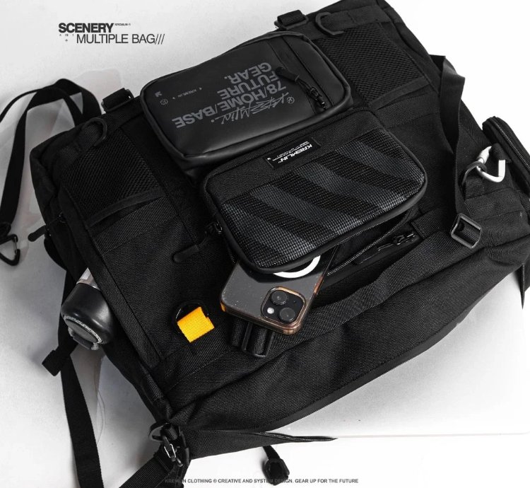 Kremlin Scenery - Multiple Bag 4 In 1 Hand Totebag Backpack Slingbag