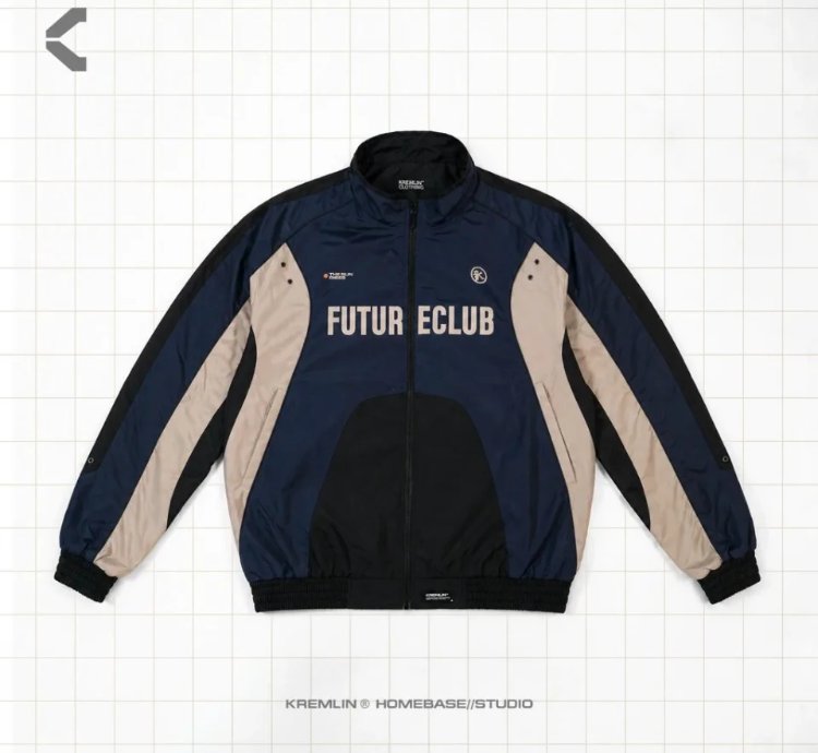 Kremlin Classic Track Jacket Navy Atlas