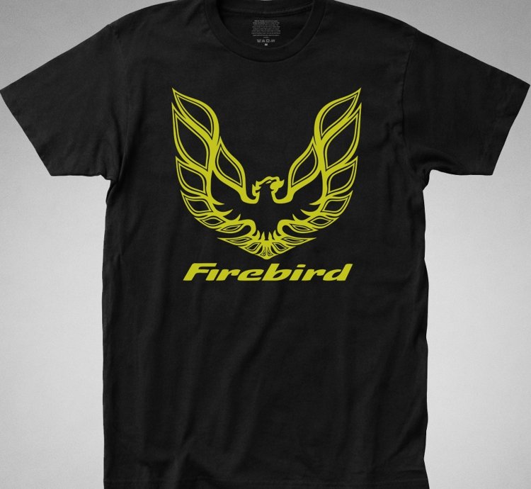 Pontiac Firebird T-shirt Classic Logo Retro Car Trans Am Muscle Pony 70s 80s