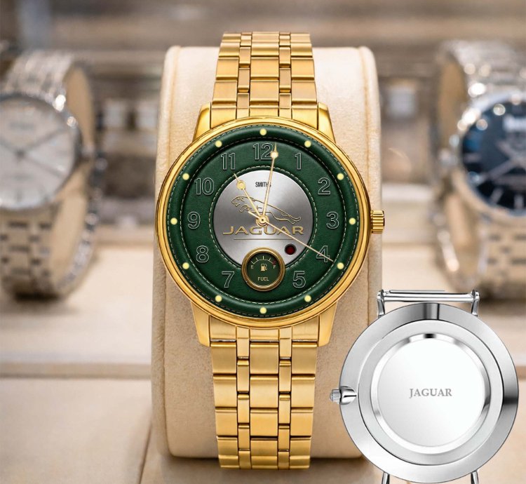 Jaguar Watch Luxury Leather Strap Watch