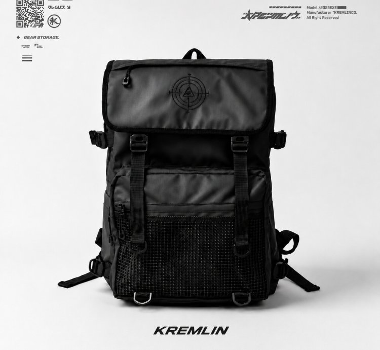 Kremlin Radar - Backpack Tech Gear 25 L Black