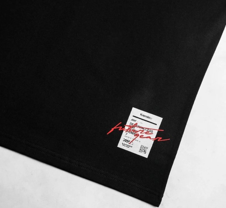 Kremlin Oversized Hd T-shirt Black - Meltdown