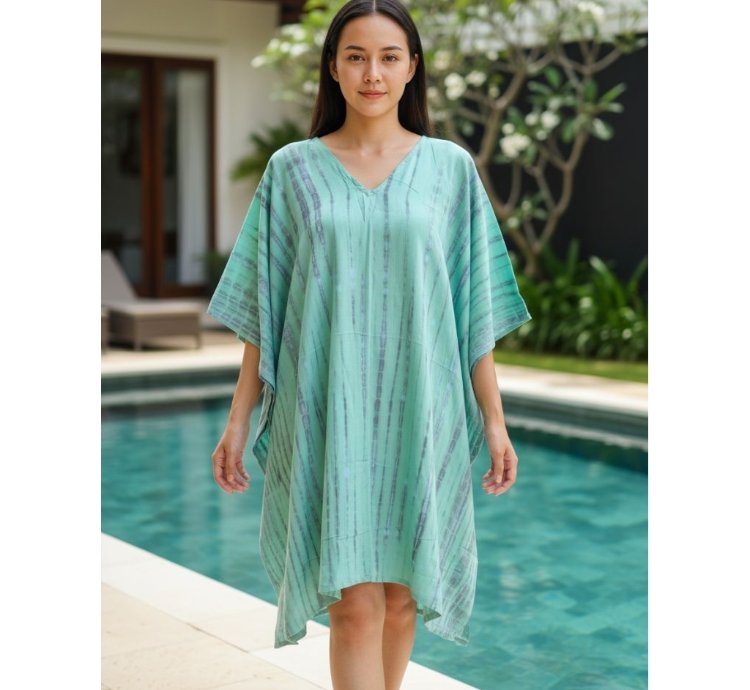 Womens Artisan Rayon Kaftan