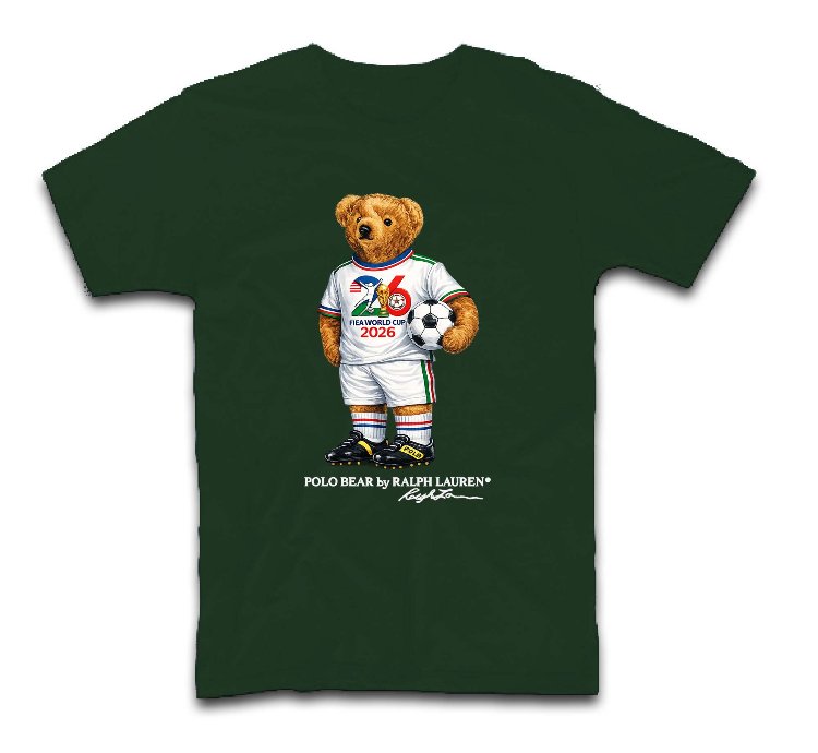 Polo Bear Football World Cup 2026 T-shirt
