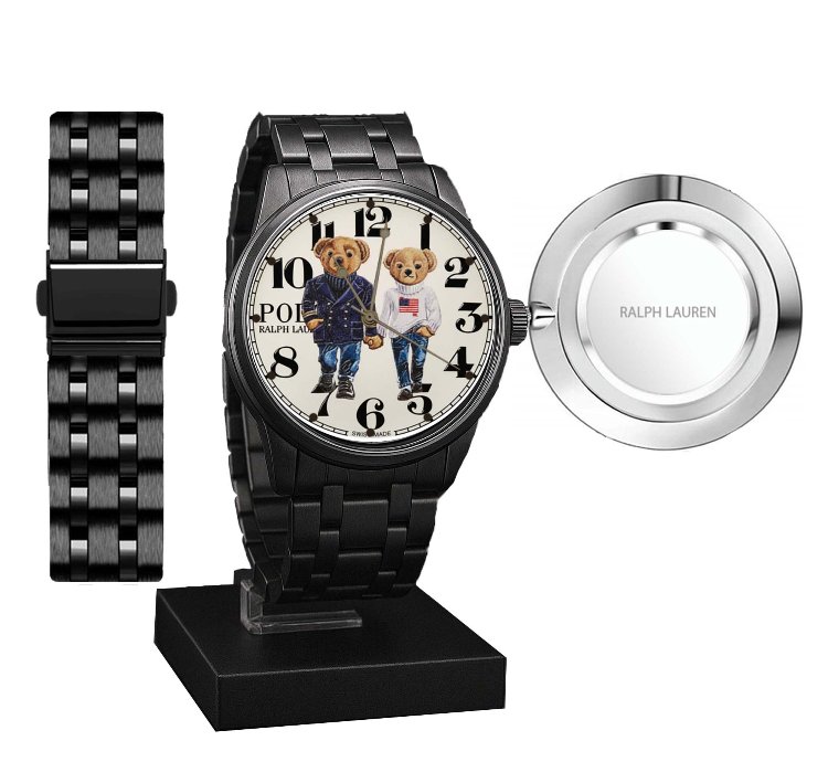 Polo Watch Luxury Bear Design With Couple
