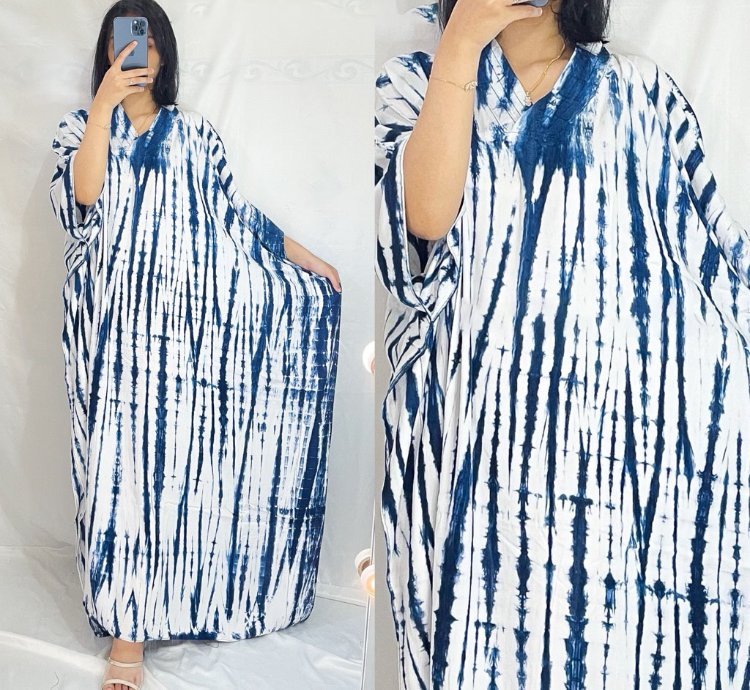 Boho Resort Kaftan Dress