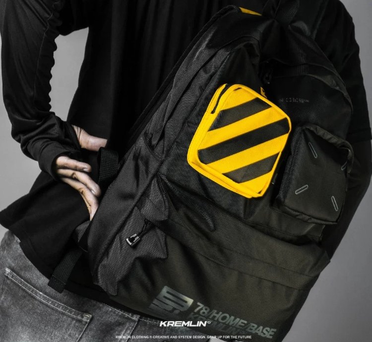 Kremlin Harbor Backpack Techwear - Black