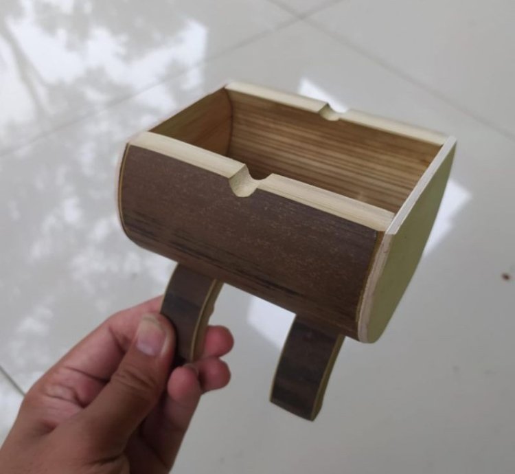Bamboo Ashtray Crafts