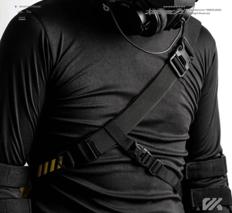 Kremlin Double Strap Waist Bag Cyrax Yellow