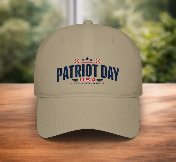 Patriot Day Usa 2026 Hat 911 Never Forget Baseball Cap American Memorial Cap September 11 Tribute Gift Khaki