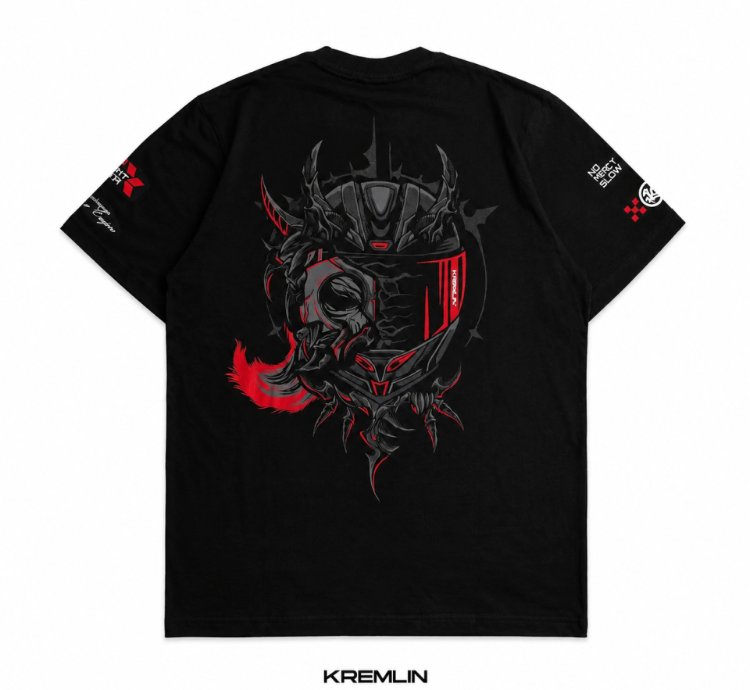 Kremlin Ironhorse T-shirt Black Elderoad