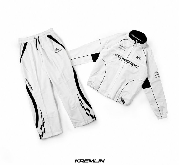 Kremlin Gt-spec - Tracksuit Oneset - White