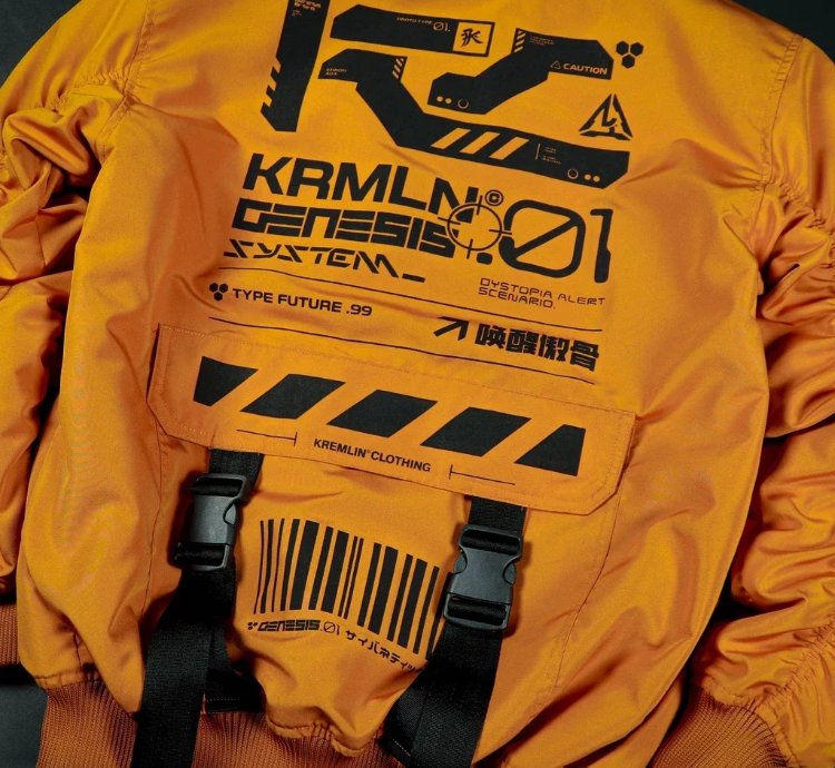 Kremlin Genesis - Bomber Jacket Mustard