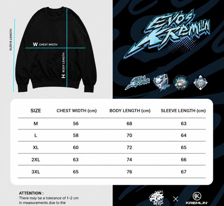 Kremlin X Evos Nexus - Crewneck Sweatshirt