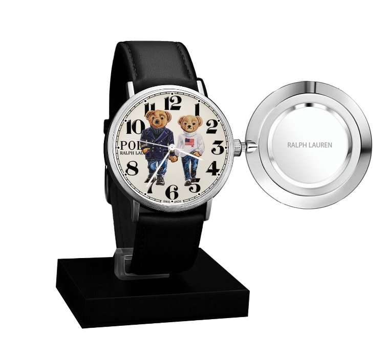 Polo Watch Luxury Bear Design With Couple