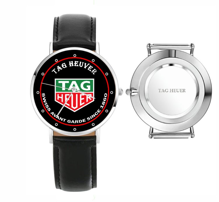 Tag Heuer Logo Swiss Avant Garde Since 1860 Sport Watch
