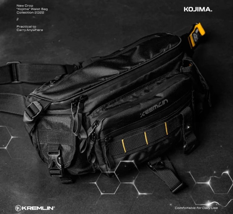 Kremlin Double Strap Waist Bag - Kojima