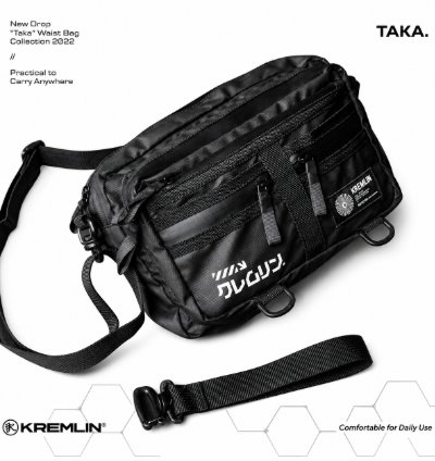 Kremlin Taka - Slingbag Waist Bag 3 Styles Original