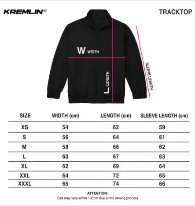 Kremlin Activewear Track Jacket Yokota