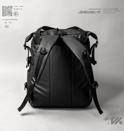 Kremlin Detroit Tech Gear Backpack 25l - Black