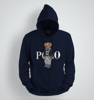Hoodie Polo Ralph Lauren Polo Bear Fleece Navy